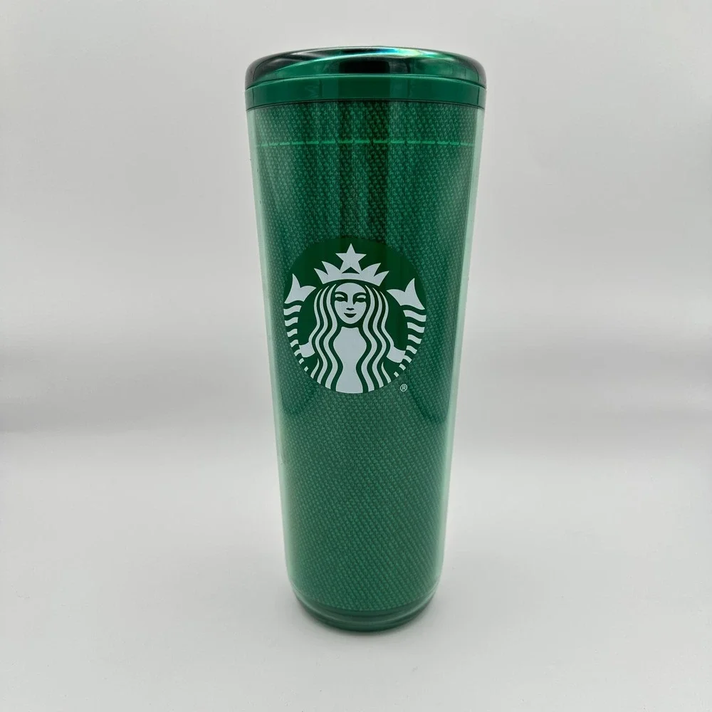 Starbucks Green Apron Tumbler Cup 2024 Siren Logo Venti 24oz Employee Issued